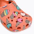 Crocs Classic Pool Party Clog T orange 207846-83E Pantoletten für Kinder 8