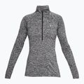 Under Armour Tech 1/2 Zip Damen Sweatshirt - Twist schwarz/schwarz/metallisch silber 4