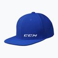 Kinder CCM Small Logo flache Krempe YTH royal Baseballkappe