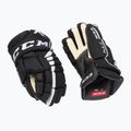 CCM JetSpeed FT4 SR Eishockeyhandschuhe schwarz/weiss