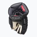 CCM JetSpeed FT4 SR Eishockeyhandschuhe schwarz/weiss 4