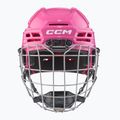 CCM Tacks 70 Combo rosa Kinder-Hockeyhelm 2