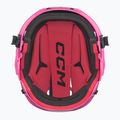 CCM Tacks 70 Combo rosa Kinder-Hockeyhelm 5