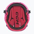 CCM Tacks 70 Combo rosa Kinder-Hockeyhelm 5