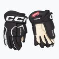 CCM Tacks AS-550 YTH schwarz/weiss Kinder Hockey Handschuhe 2