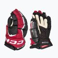Kinder-Eishockeyhandschuhe CCM JetSpeed FT6 Pro JR black/red/white