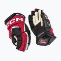 Kinder-Eishockeyhandschuhe CCM JetSpeed FT6 Pro JR black/red/white 2