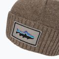 Patagonia Brodeo Beanie fitz roy trout patch/ash tan trekking cap 4