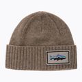 Patagonia Brodeo Beanie fitz roy trout patch/ash tan trekking cap 5