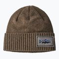 Patagonia Brodeo Beanie fitz roy trout patch/ash tan trekking cap 6