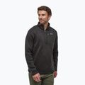 Herren Patagonia Better Sweater 1/4 Zip Fleece-Sweatshirt schwarz