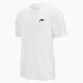 Herren Nike Sportswear Club T-Shirt weiß/schwarz/universitätsrot 5