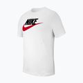 Herren T-Shirt Nike Sportswear white/black/university red