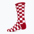 Socken Herren Vans Checkeboard Crew II red/white checkerboard 2