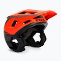 FOX Dropframe Pro Fahrradhelm Dvide orange und schwarz 29396