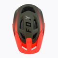 FOX Speedframe Pro Fade grün-orange Fahrradhelm 29463_099_L 6