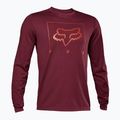 Radtrikot Herren Fox Racing Ranger Dr MD Tred LS dunkelrot 31_299_S