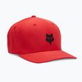 Herren Fox Racing Fox Kopf wählen Flexfit Hut Flamme rot 5