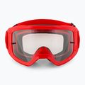 Fox Racing Main Core fluoreszierende rote Fahrradbrille 2