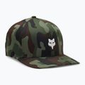 Herren Fox Racing Fox Head Camo Tech Flexfit grün camo Baseballkappe