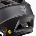 Fox Racing Proframe mattschwarzer Fahrradhelm 10