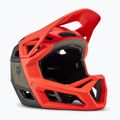 Fox Racing Proframe RS Nuf orange Flamme Fahrradhelm 6