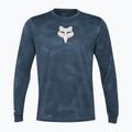 Herren Radfahren Longsleeve Fox Racing Ranger Tru Dri dunkel Vintage blau