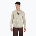 Herren Radfahren Longsleeve Fox Racing Ranger Tru Dri Creme
