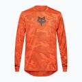 Herren Radfahren Longsleeve Fox Racing Ranger Tru Dri blutorange