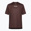 Fox Racing Ranger Wortmarke Männer Radfahren Trikot Kakao braun