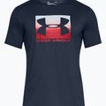 Herren Under Armour Boxed Sportstyle Trainings-T-Shirt navy blau 1329581-408 5