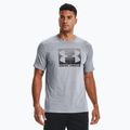 Herren Under Armour Boxed Sportstyle steel helles Heidekraut/Graphit/schwarzes T-shirt