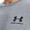 Herren Under Armour Sportstyle Left Chest SS steel helles Heidekraut/schwarzes Trainings-T-Shirt 3