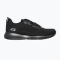Schuhe Damen SKECHERS Bobs Sport Squad Tough Talk black 9