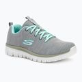 SKECHERS Graceful Twisted Fortune Damen Trainingsschuhe grau/mint