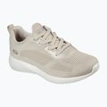 Schuhe Damen SKECHERS Bobs Sport Squad Tough Talk beige