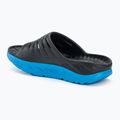 Slides Schlappen  Damen HOKA Ora Recovery Slide 2 ebony/dresden blue 3
