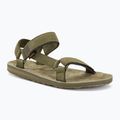Herren Teva Original Universal Leder gebrannt oliv Wandersandalen
