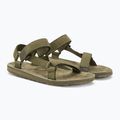 Herren Teva Original Universal Leder gebrannt oliv Wandersandalen 4