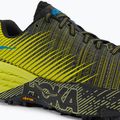 Damen Laufschuhe HOKA Evo Speedgoat schwarz/gelb 1111430-CIB 11
