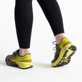 Damen Laufschuhe HOKA Evo Speedgoat schwarz/gelb 1111430-CIB 4