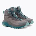 Damen-Trekking-Stiefel HOKA Kaha GTX frostgrau/aqua haze 4