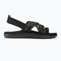 Teva Voya Riemchen Leder Damen Sandalen schwarz 2