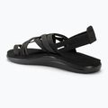 Teva Voya Riemchen Leder Damen Sandalen schwarz 3