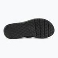 Teva Voya Riemchen Leder Damen Sandalen schwarz 4