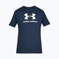 Under Armour UA Sportstyle Logo SS Herren Training T-Shirt navy blau 1329590