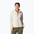 Damen-Fleecejacke Columbia Fire Side II Sherpa Full Zip chalk