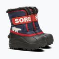 Sorel Snow Commander Kinderschneestiefel nocturnal/segelrot 9