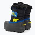 Sorel Snow Commander Kinderschneestiefel schwarz/super blau 3