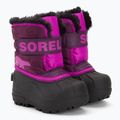 Sorel Snow Commander Kinderschneestiefel lila dahlia/groovy pink 4